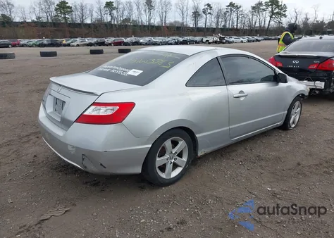 2006 Honda Civic Ex from USA, damaged, VIN 2HGFG12836H558512